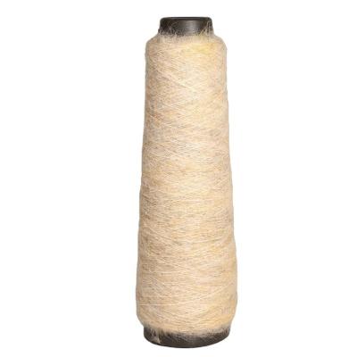 China Wholesale Alpaca Blend Yarn Knitting Alpaca Wool Blend Brush Yarn 16%Alpaca 20%Wool 34%Acrylic 25%Nylon 5%Spandex 7gg 12gg Fancy Knitting Yarn for sale