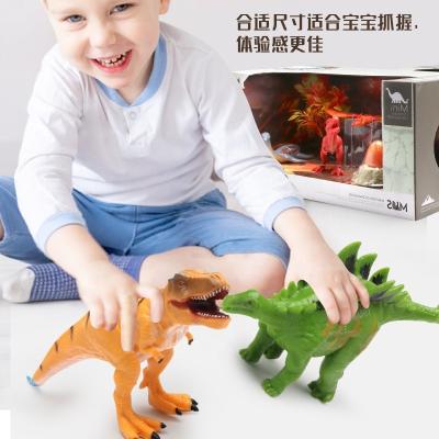 China ABS Scene Simulation Decoration Dinosaur Model Toys Soft Educational Animal Toy for sale