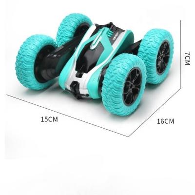 China Kids rc cars four wheel automatic 360 return toys roll electric car toys with light noise for kids for sale