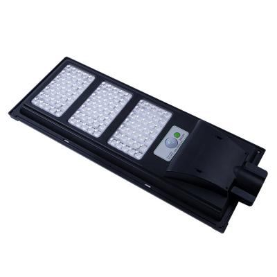 China IP66 resistente à água Alto brilho 100W 200W 300W Sensor automático externo Luz solar de rua à venda