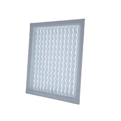 China IP44 96W 120W 140W 200W 595*595 3D Crescent LED Panel Light For Home Office for sale