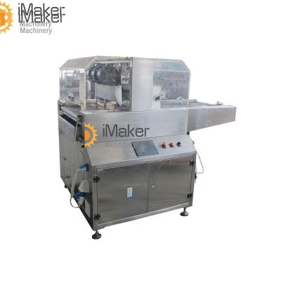 China Best Selling High Output Wafer Chocolate Enrober Wafer Biscuit Chocolate Enrobing Machine for sale