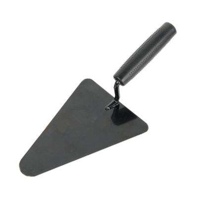 China Building Construction Tools Trowel Mansory Tools Triangular Type Trowel Carbon Steel Blade Plastering Trowel for sale