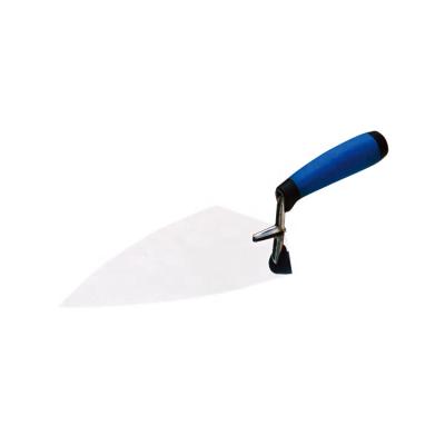 China SQUARE Concrete Tools Pointing Drywall Stainless Steel Masonry Trowel Mirror Polished Plaster Trowel for sale