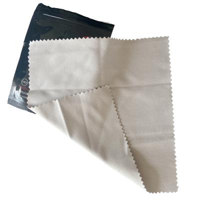 China Anti Fog 72 Hours One Time Microfiber Personalized Anti Fog Eyeglass Cleaning Cloth for sale