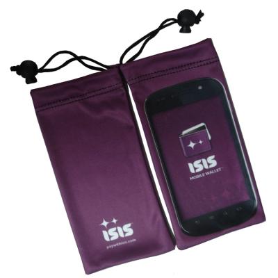 China hot sale 100%microfiber microfiber cell phone pouch for sale