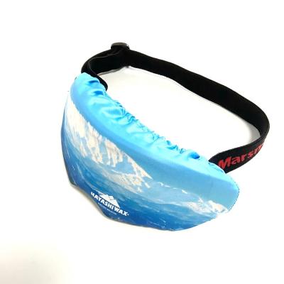 China Ski Goggle Mirror Cover OEM Customer Logo Microfiber Cover For Ski Goggles for sale