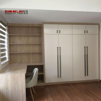 China Adjustable Australian Style Sliding Door Profiles Wardrobe Drawers (Other) Aluminum Plywood Fully Assembled Wardrobes for sale