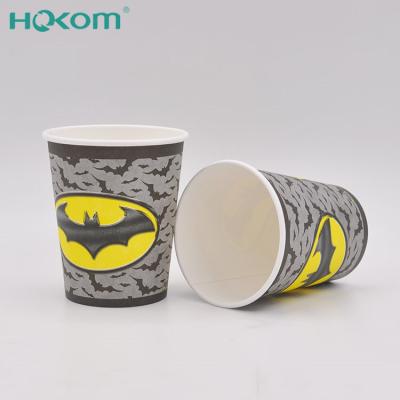 China New design food grade disposable biodegradable paper coffee cups for tea or other drink for sale