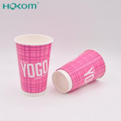 China Recyclable PE Coated Paper Cup Hot Coffee Eco Friendly Products 2022 Double Wall Coffee Cup Cups for sale