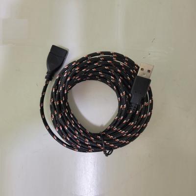 China For MAC For Cell Phones Braided 0.2m 0.5m 1m 1.2m 1.5m 1.8m 2m 3m 5m Customized USB Extension Male to Female Data Cable Charger for sale