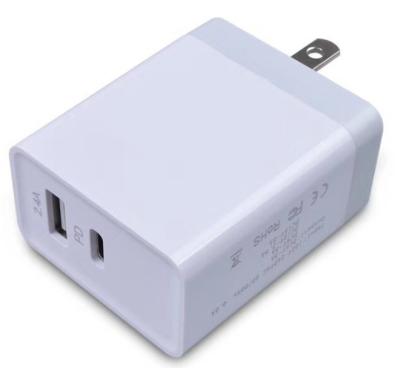 China For Mobile Phones For Digital Devices 30W Palladium Dual Port Plug USB Charging Wall Charger USA Fast Travel Adapter for sale