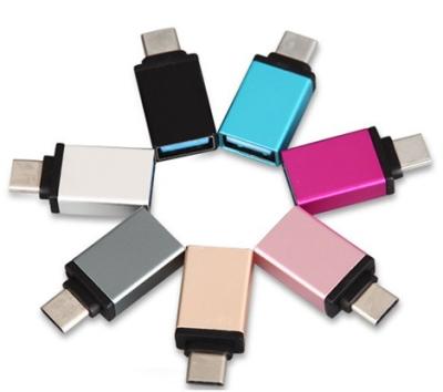 China For MAC; For Huawei for Samsung for Xiaomi etc. Customize Logo USB3.1 OEM USB3.0 Female To Type-C Male OTG Adapter Converter for sale