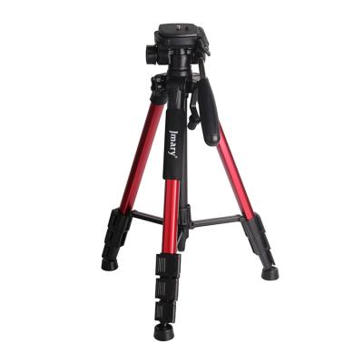 China Jmary KP2234 PORTABLE Black Blue Red 57inch Portable Lightweight Professional Aluminum Tripod For DSLR Cameras for sale