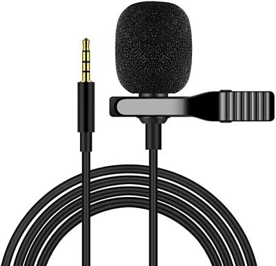 China Professional Lavalier Microphone Jmary Lavalier Lapel Microphone Omnidirectional Condenser MIC for Mobile Recording MIC for YouTube Video Interview for sale