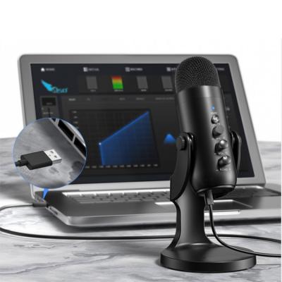 China USB Microphone Laptop New Flowing USB Cable Microphone Podcasting Mic Condense Studio Recording Condenser for sale