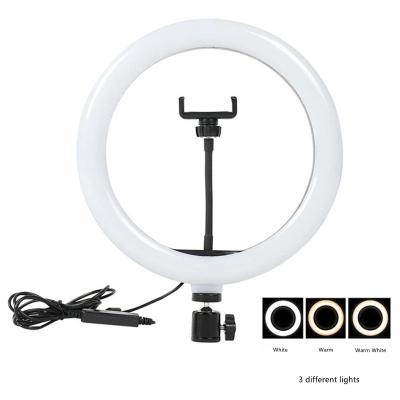 China Jmary Hot Selling PORTABLE 26CM Lighting Led Ring Light Led Video Recording Live Streaming Ring Light For Mobile Phone for sale