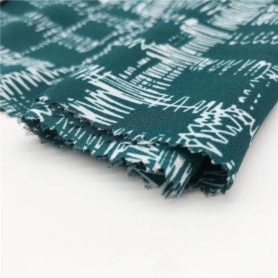 China High Quality Anti-Static 100% Polyester Fabric 75D Crepe Fabric Printed Fabric For Dresses for sale