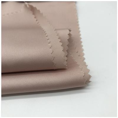 China 97% Polyester 3%spandex Stretch Satin Chiffon Anti-Static High Quality Weft Fabric For Garment for sale