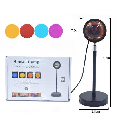 China High Quality And Durable Various Rainbow Lamp Multi Color Sunset Lamp Warehouse Use Cheaper for sale