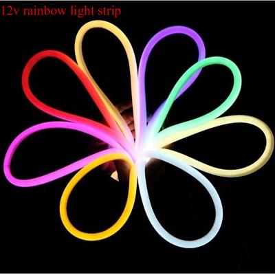 China Holiday Christmas Decoration DIY RGB Modern Waterproof Neon Led Strip for sale