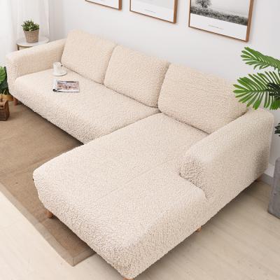 China Modern Custom Made Polyester Stretch Jacquard 3 Seater Elastic Stretch Slipcover Sofa Cover Covers for sale