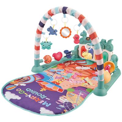 China Wholesale Baby Piece Large Jigsaw Puzzle Antslip Activity Cartoon Game Infant Gym Mats For Baby Toys 3-6 Months for sale