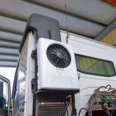 China Cabin Cooling Electric AC Cooling 24 Volt Parking Air Conditioner Cooler Truck Kits Parking Air Conditioners 12v 24v for sale