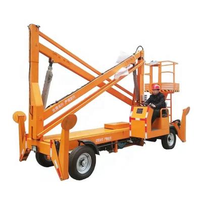 China Factory Boom Lift Automation 10-16m Full Hydraulic Articulated Platform Aerial Operation Truck for sale