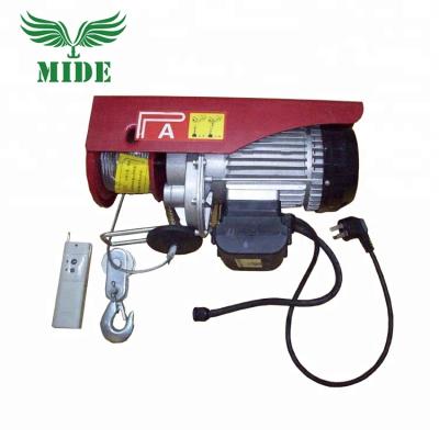 China Crane High Quality Portable Electric Micro PA500 Hoist Lifting 110v 220v Wire Rope for sale