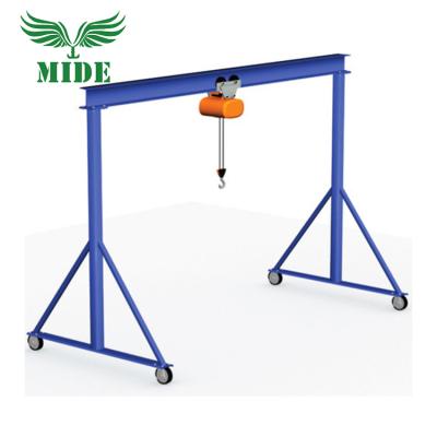 China Gantry Crane For Sale of Gantry Crane 1T 2T Mini Single Girder Portable Mobile for sale