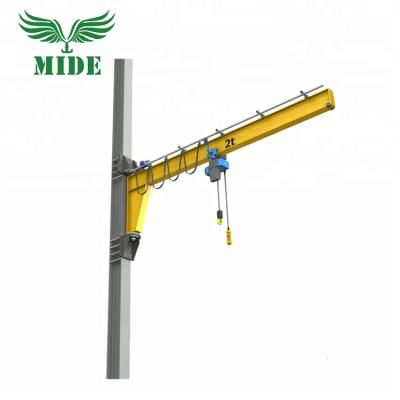 China Jib Crane 1t 2t Mini Wall Mounted Jib Crane for workshop price for sale