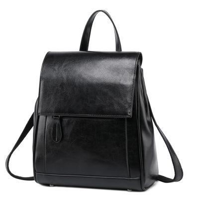 China Manufacturer Wholesale Women Backpack Purse Fashion Waterproof Women Backpack Ladies Leather Shoulder Bags for sale