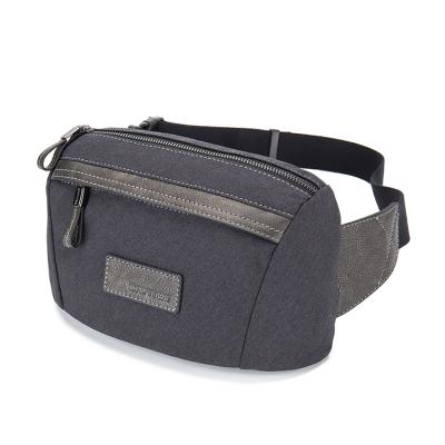 China Wholesale Custom Waterproof Designer Sports Waterproof Leather Men's Waist Bags for sale