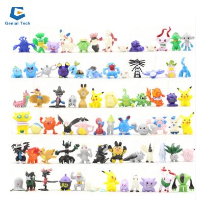 China Wholesale Cartoon Toy High Quality Toys 2-3cm Action Numbers Numbers pokemon pokemon mini figure toys pokemon to go toy for sale