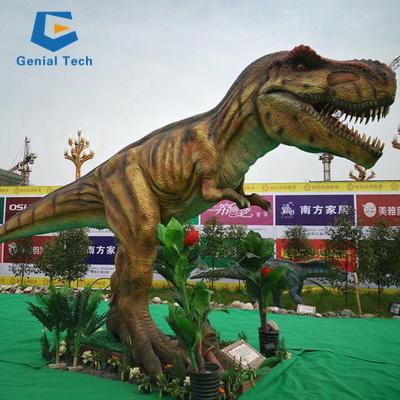 China Dinopark Amusement Park Animatronic Dinosaur T-rex Full Size Animatronic Dinosaur for sale