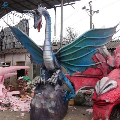 China AD-08 Dragon Model Animatronic Outdoor or Indoor Venue Amusement Park Customized High Quality for sale