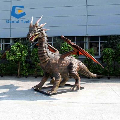 China Outdoor Or Indoor Venue Kids Park Dragon Model Animatronic Animatronic for sale