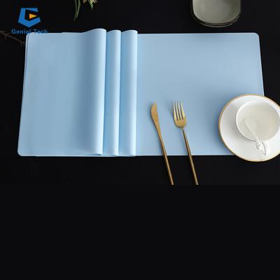 China Sustainable Place Silicon Place Mats Sets Table Mat Restaurant for sale