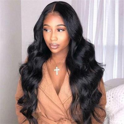 China Body Wave Pre Plucked Hairline Full Lace Curly Mink Brazilian Hair Wig for sale