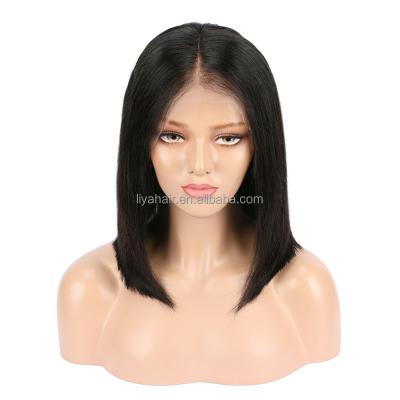 China Other Wholesale Transparent Bob Human Hair Lace Frontal Full Hd Wigs For Women Color Brazilian Virgin Hair Lace Front Wig for sale