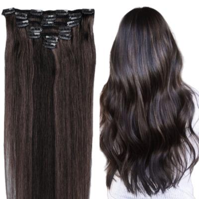 China Silky Straight Wave Cheap Kinky Straight Hair Weaves 100 Percent Indian Remy Hair Clip In Hair Extension for sale