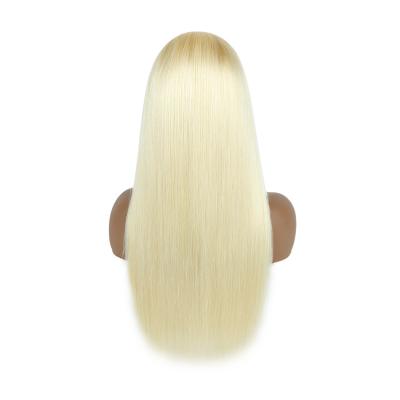 China Wholesale 613 Blonde Silky Straight Full Wave Brazilian Human Hair Lace Front Wig Ombre Human Hair Wig for sale