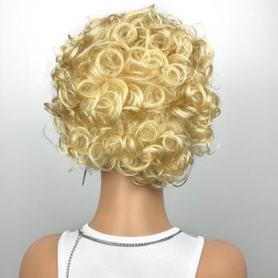 China Straight 613 Pixie Cut Lace Front Wigs for Black Women for sale