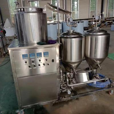 China Equipamento de cervejaria GHO com máquina de cervejaria de 50 litros de capacidade à venda