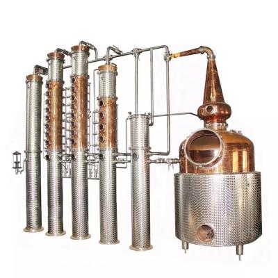 China Stainless Steel Alcohol Wine and Ethanol Distillation Production Equipment for Manufacturing Plant for sale