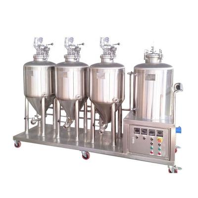 Chine Petit système de brassage de bière de 4 kW 15,5 gallons 50L 0,5BBL pour les petits équipements de microbrasseries à vendre