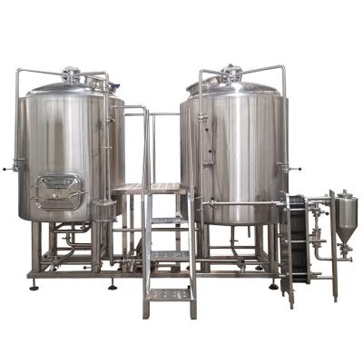 Cina Equipaggiamento essenziale per la produzione di birra in acciaio inossidabile GSTA 600L in vendita