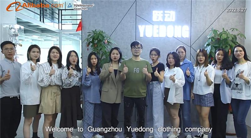 Verified China supplier - Guangzhou Yuedong Clothing Co., Ltd.