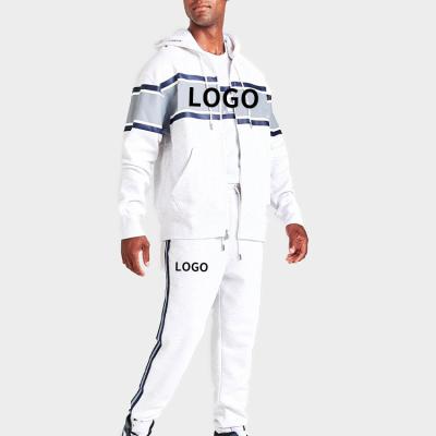 China Breathable Logo Luxury Branded Team Men Custom Hooded Pieces Both Sports Clothing Jogging Tracksuit Tracksuit for sale